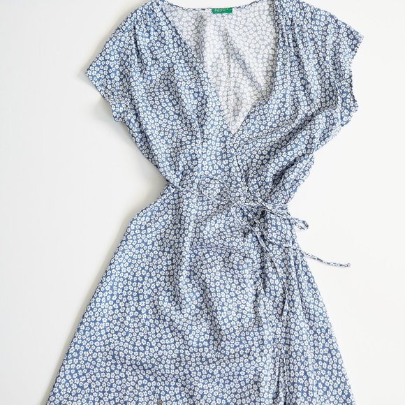 United Colors of Benetton | Floral Dress Midi | Women's Medium